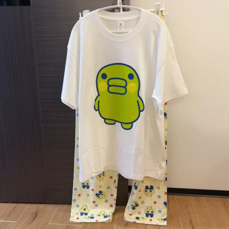 Summer Clothing Gifts - طقم بيجامة نسائية قطنية صيفية بتصميم