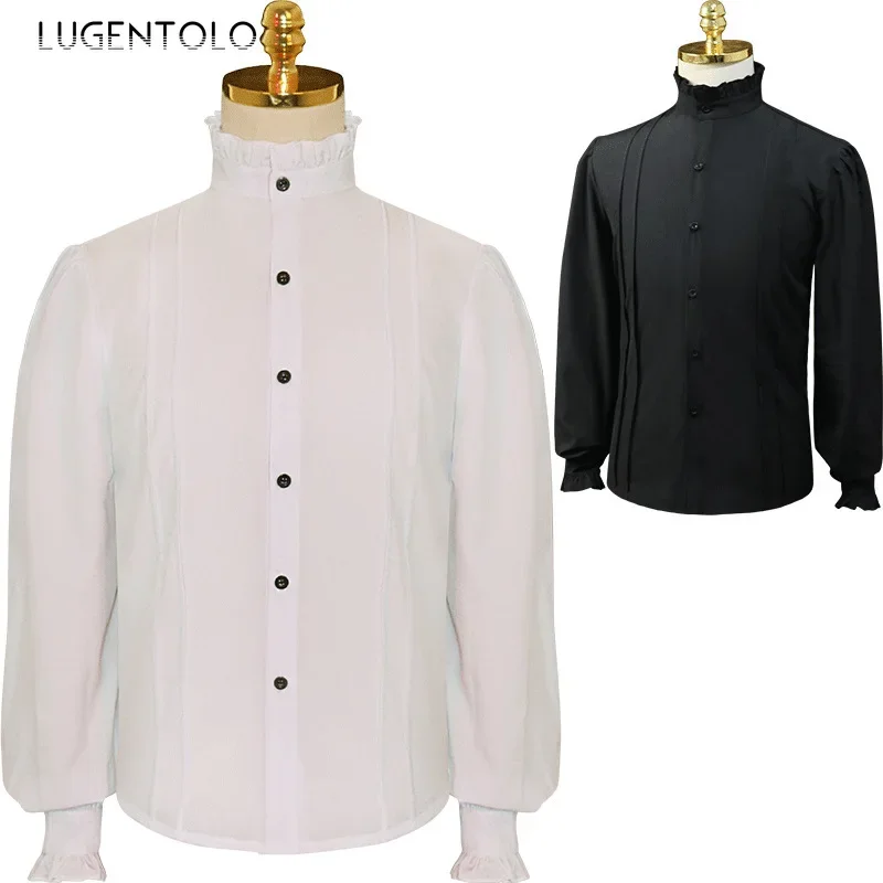 Summer Renaissance Clothing - الرجال القرون الوسطى عصر النهضة قمصان