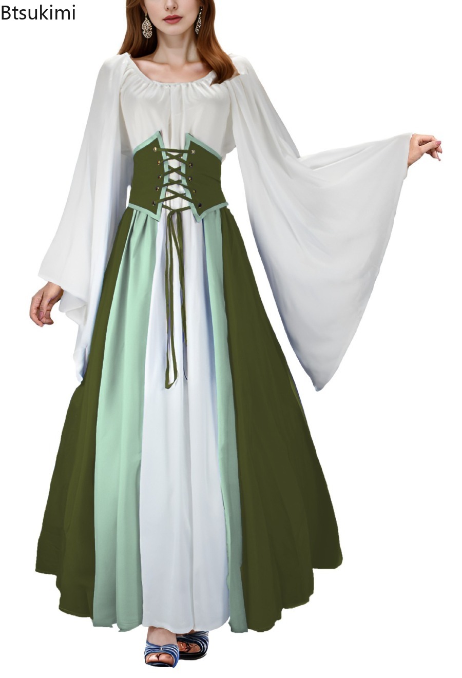 Summer Renaissance Clothing - فستان نسائي جديد لعام 2026 بتصميم