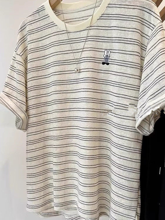 Summer Clothing Outlet - تي شيرت يونيسكس من القطن الخالص