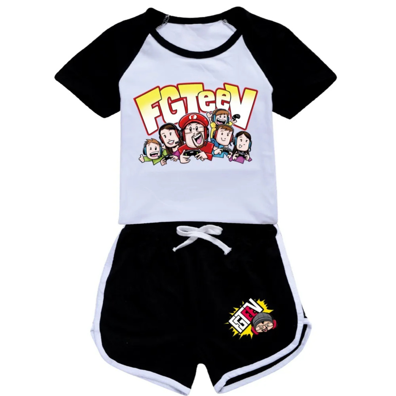Summer Clothing For Girls - AIAI 2025Ftteeve ملابس أطفال للأولاد والبنات