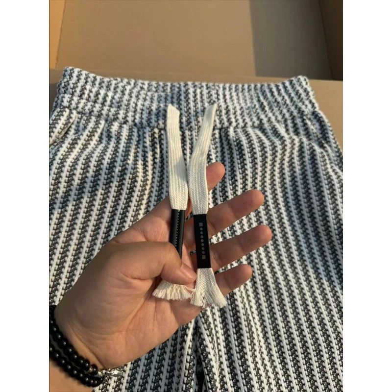 بنطلون قطني فضفاض مخطط للرجال  - مراجعة Summer Clothing Outlet وسعره