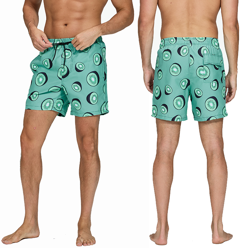 شورت شاطئ مطبوع للرجال سريع ال - مراجعة Board Short Surf وسعره