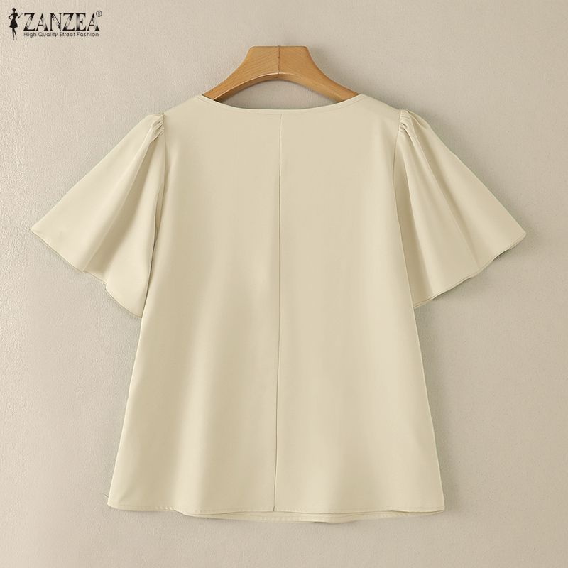 بلوزات نسائية أنيقة من ZANZEA  - مراجعة Summer De Clothing وسعره