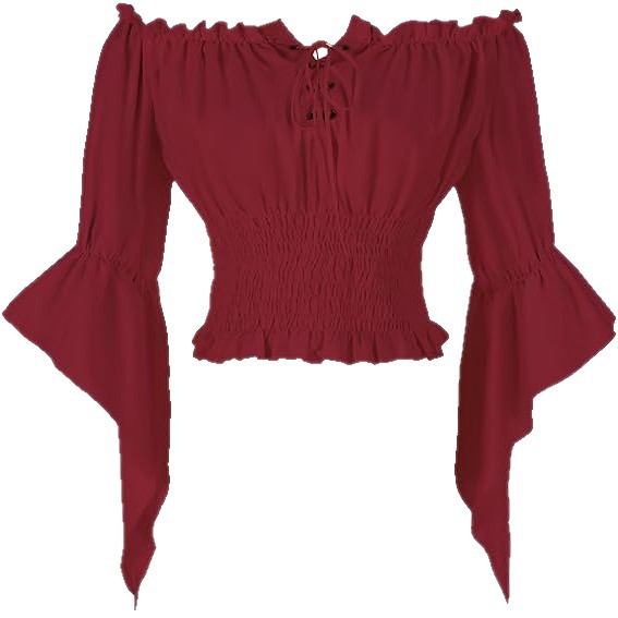 ملابس نسائية بتصميم عتيق مستوح - مراجعة Off Shoulder Blouse وسعره