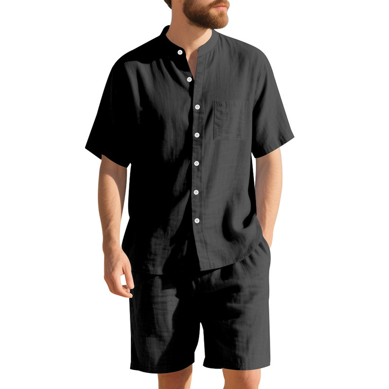بدلة رجالية صيفية من الكتان بت - مراجعة Summer Clothing Beach وسعره