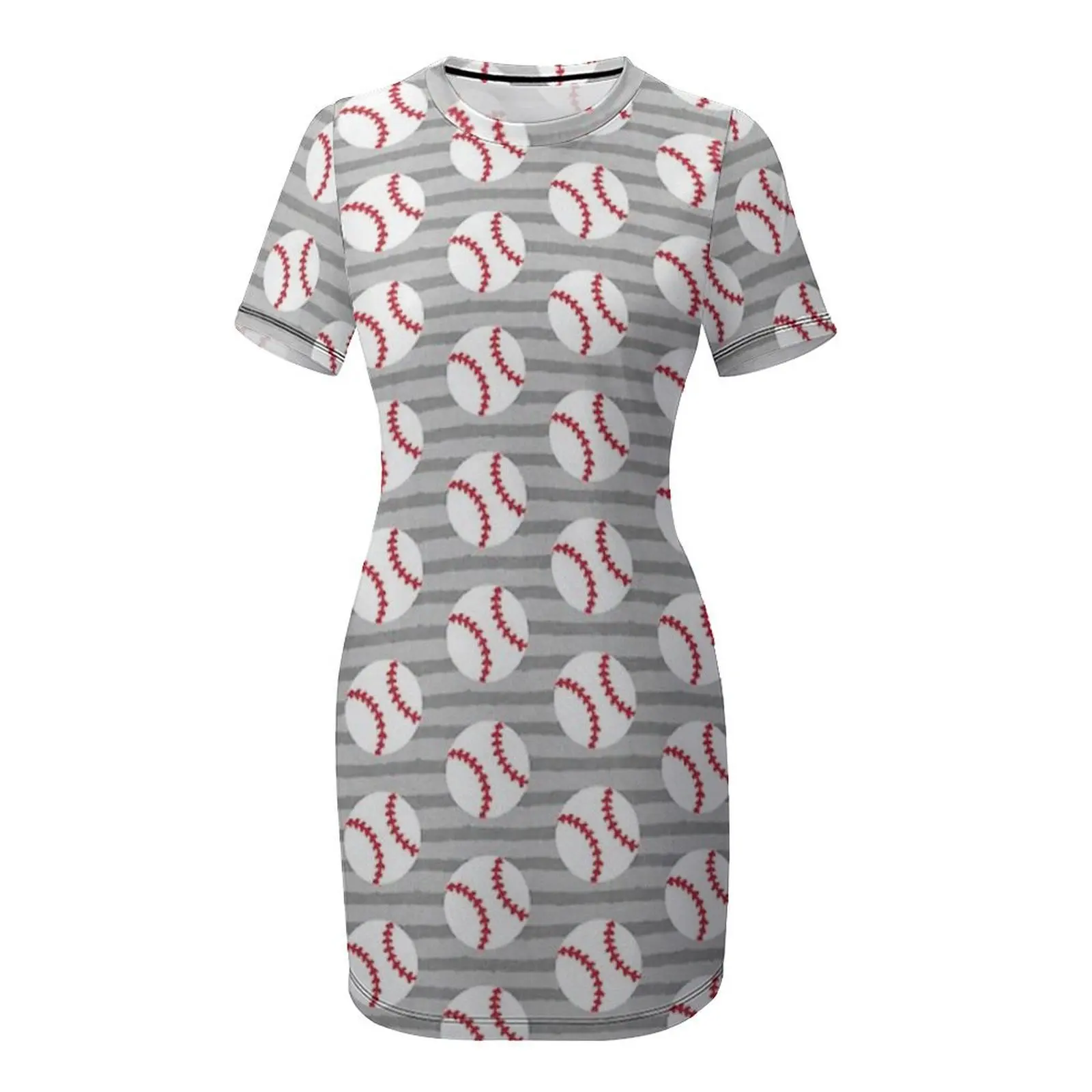 فستان نسائي صيفي بأكمام قصيرة  - مراجعة Summer Clothing Online وسعره