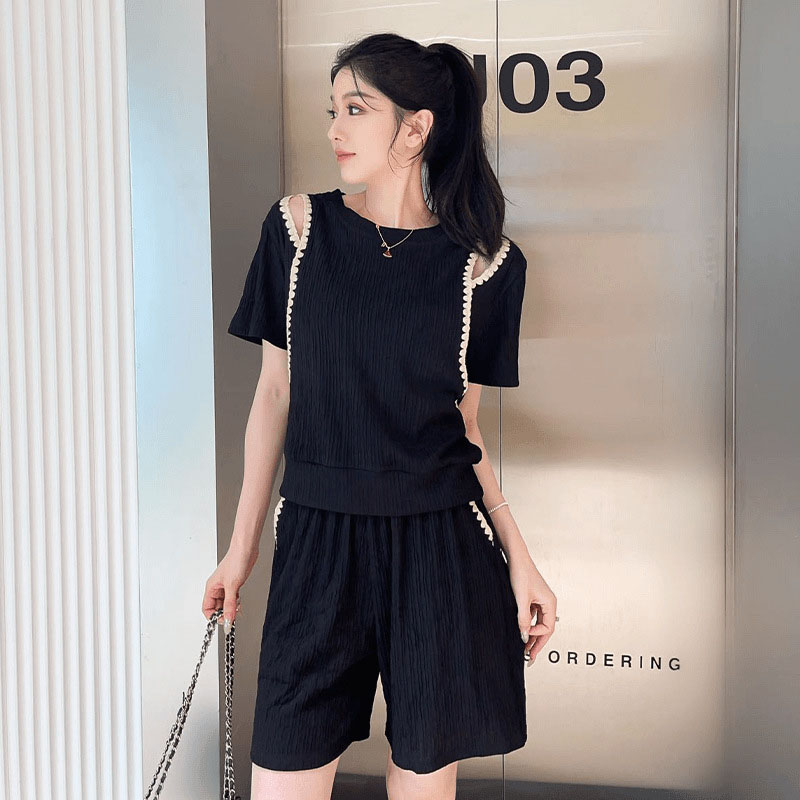 الكورية موضة قبالة الكتف تي شي - مراجعة Off Shoulder Blouse وسعره