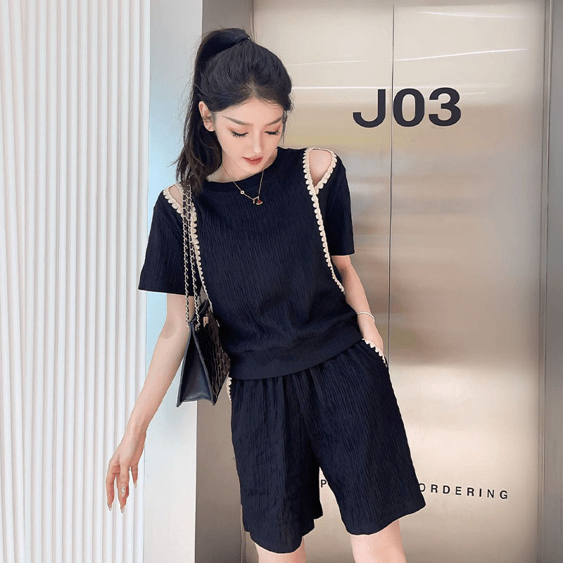 الكورية موضة قبالة الكتف تي شي - مراجعة Off Shoulder Blouse وسعره