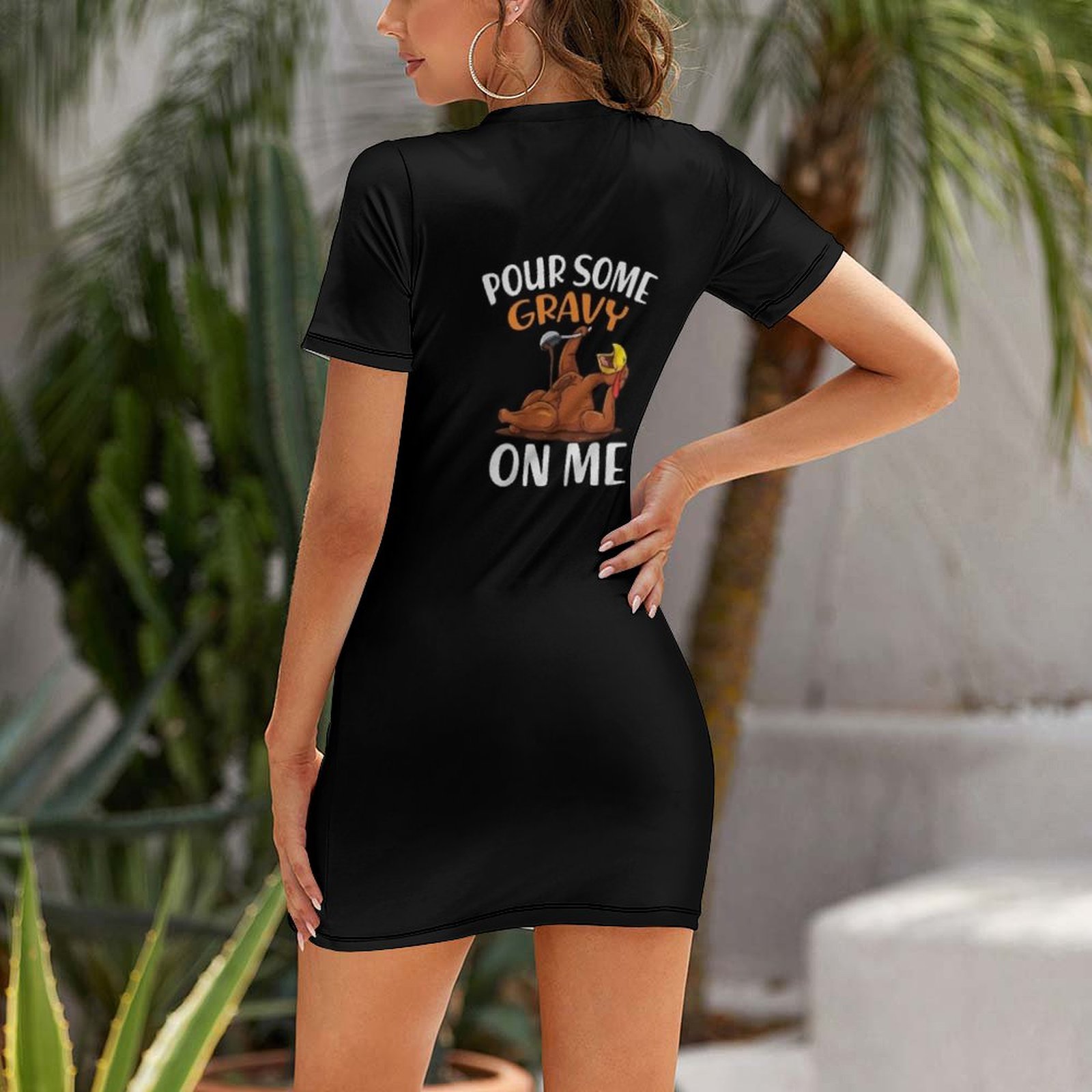 فستان نسائي بأكمام قصيرة من Po - مراجعة Summer Clothing Online وسعره