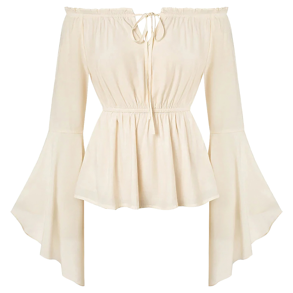 بلوزة نسائية بتصميم القرون الو - مراجعة Off Shoulder Blouse وسعره