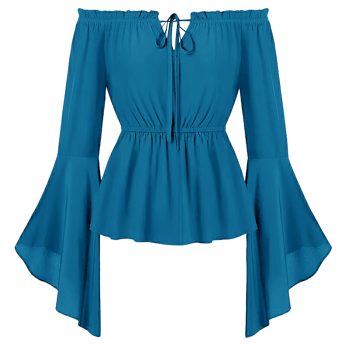 بلوزة نسائية بتصميم القرون الو - مراجعة Off Shoulder Blouse وسعره