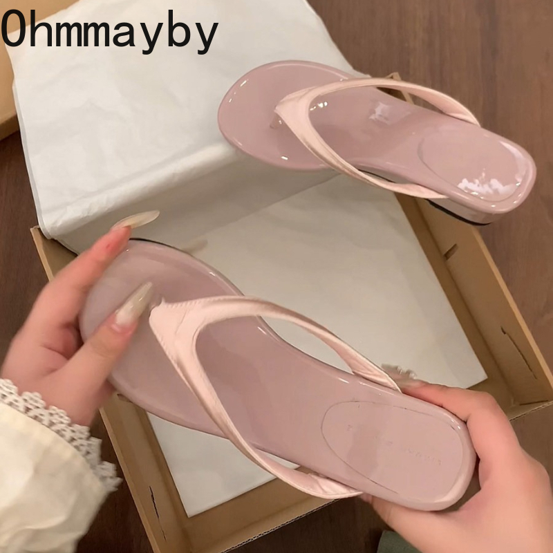 صنادل نسائية صيفية بكعب ويدجز  - مراجعة Summer Clothing Beach وسعره