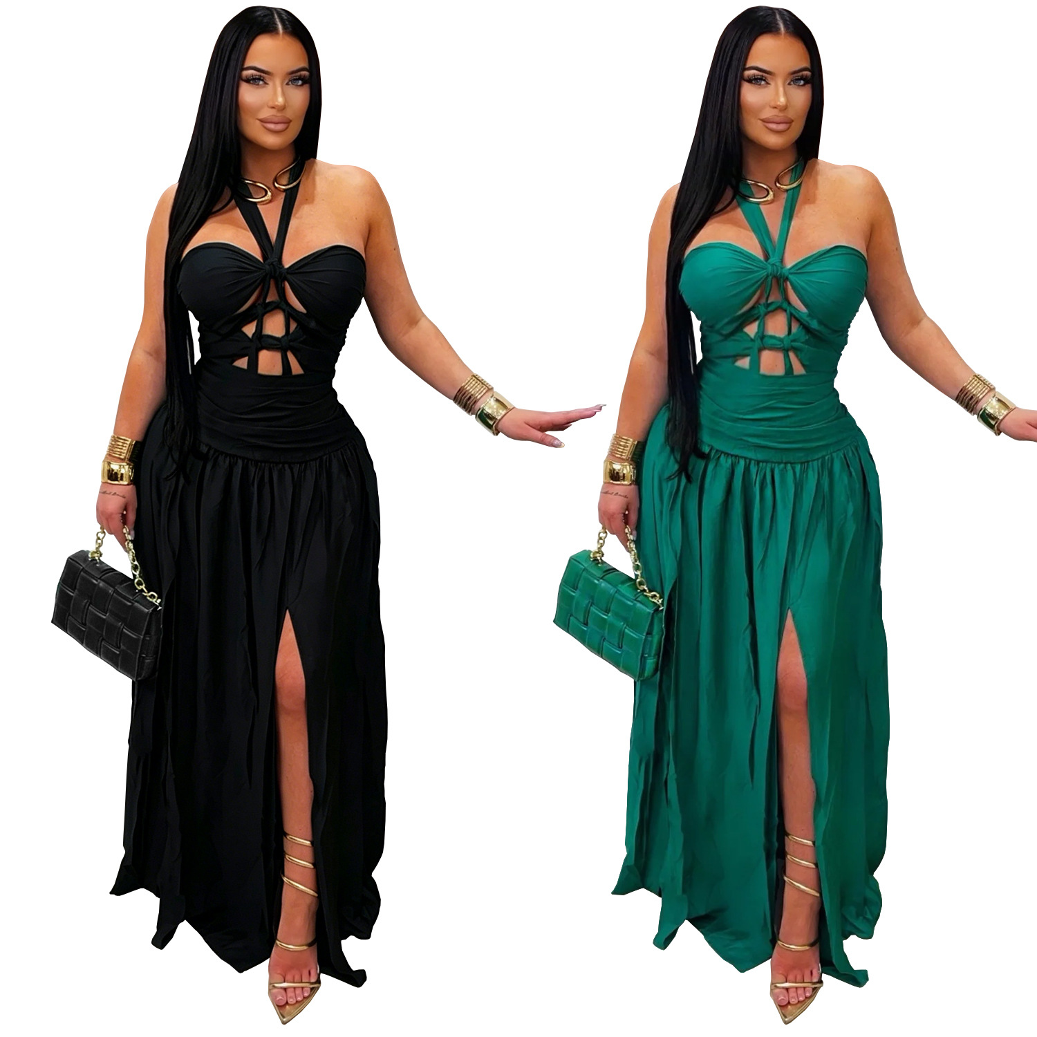 فستان نسائي صيفي أنيق بدون أكم - مراجعة Summer Evenings Clothing وسعره