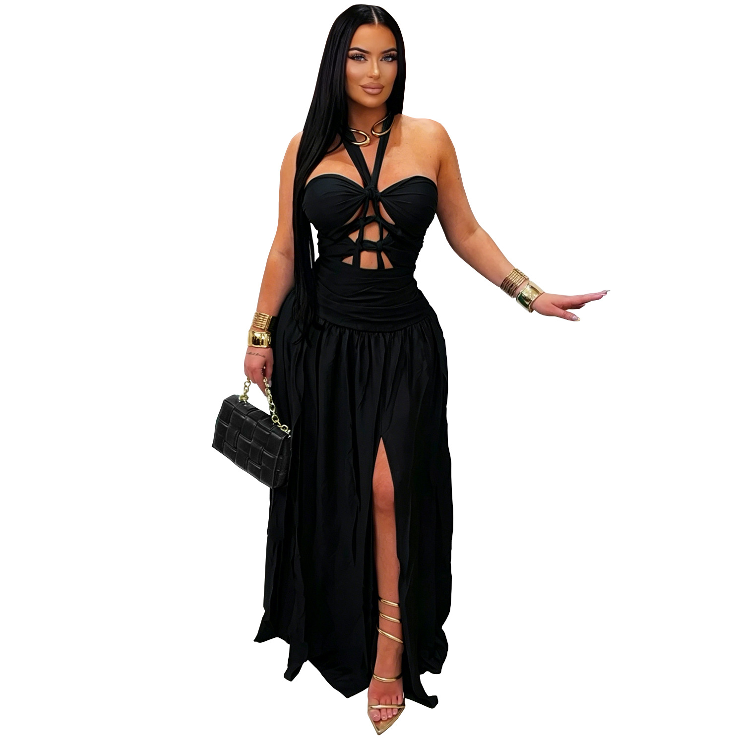 فستان نسائي صيفي أنيق بدون أكم - مراجعة Summer Evenings Clothing وسعره