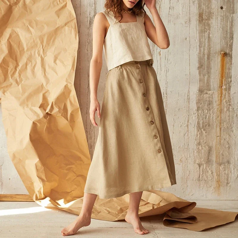 قميص نسائي قصير بدون أكمام من  - مراجعة Summer De Clothing وسعره