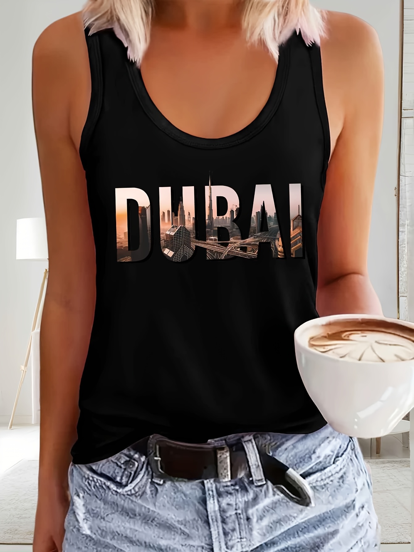 سترة بيضاء فضفاضة بمقاسات كبير - مراجعة Summer Clothing For Plus Size Women وسعره