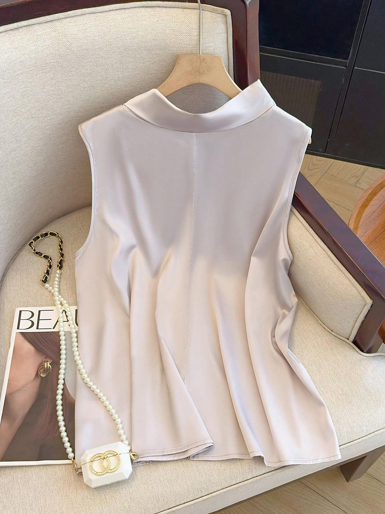 【مقاس كبير】 بلوزة بلون واحد مع - مراجعة Summer Clothing For Plus Size Women وسعره