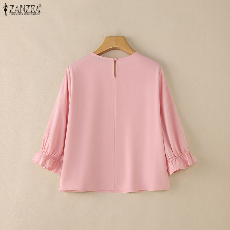بلوزات نسائية من ZANZEA بأكمام - مراجعة Summer De Clothing وسعره