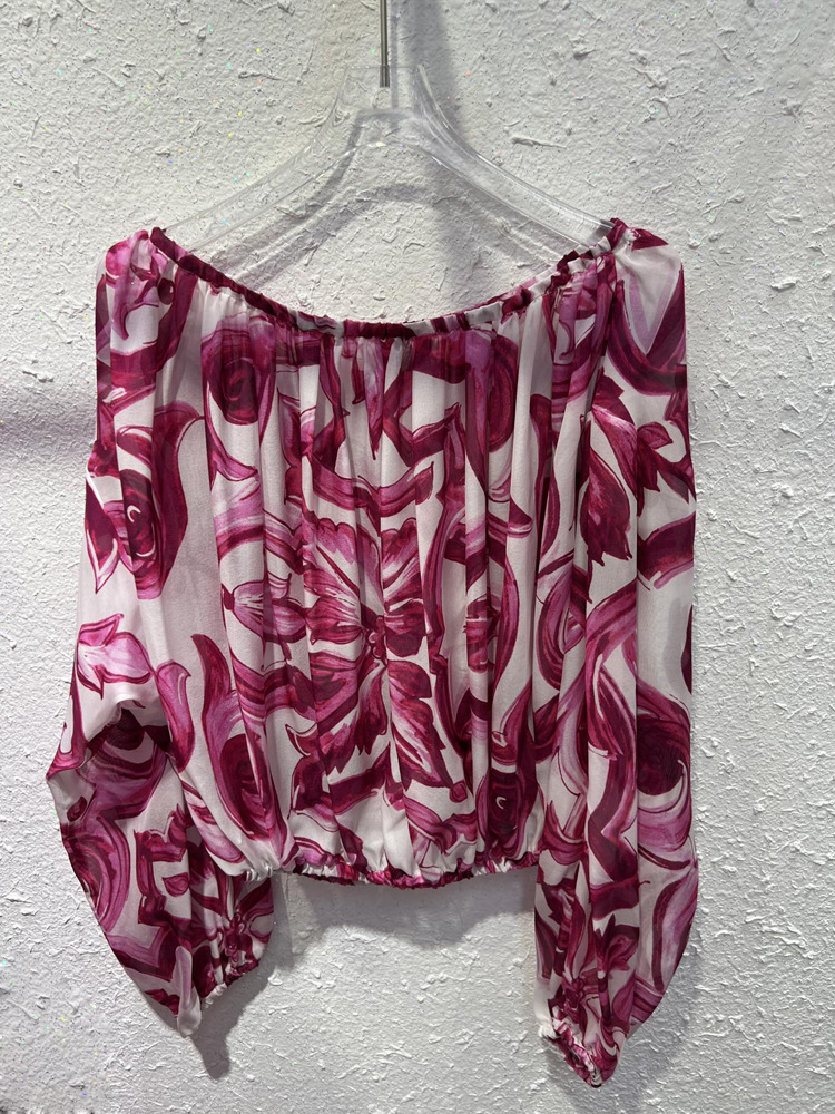 بلوزة حريرية فاخرة متواضعة موض - مراجعة Off Shoulder Blouse وسعره