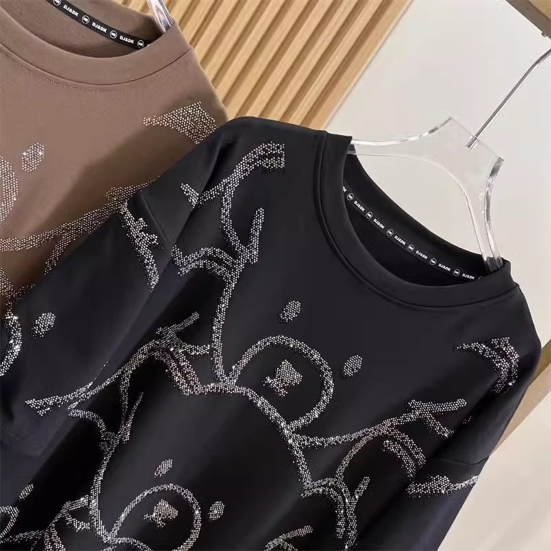 L-4XL حجم كبير تي شيرت للنساء  - مراجعة Summer De Clothing وسعره