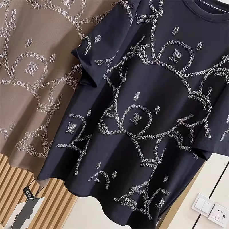 L-4XL حجم كبير تي شيرت للنساء  - مراجعة Summer De Clothing وسعره