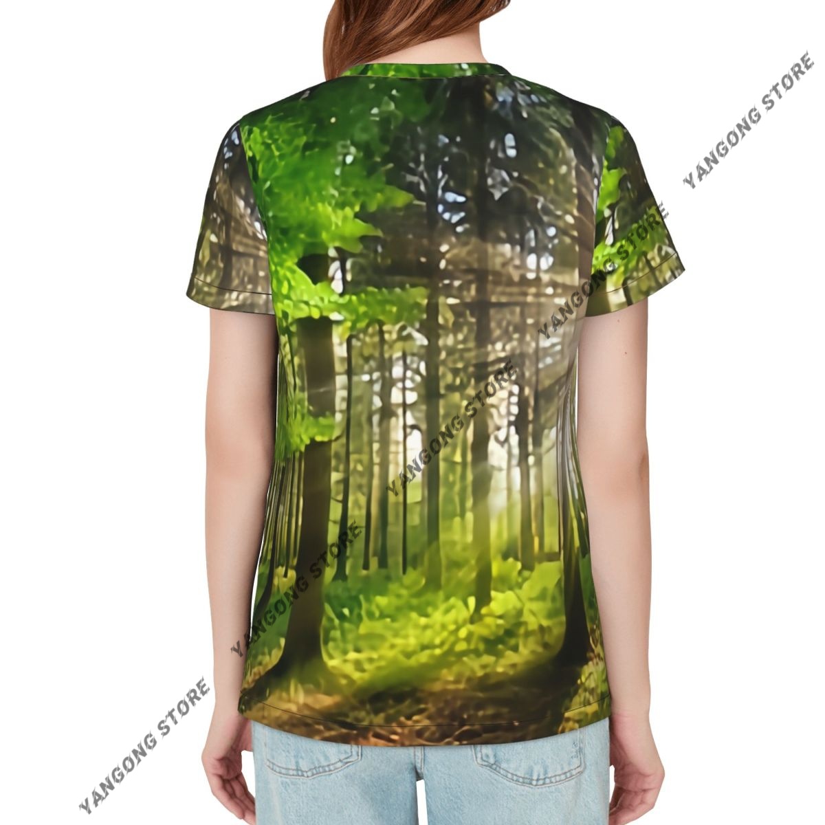 تي شيرت نسائي قصير الأكمام بمن - مراجعة Summer Rays Clothing وسعره