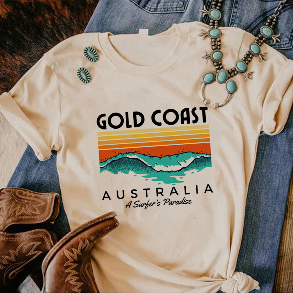 المرأة أستراليا أنيمي تي شيرت  - مراجعة Summer Clothing Australia وسعره