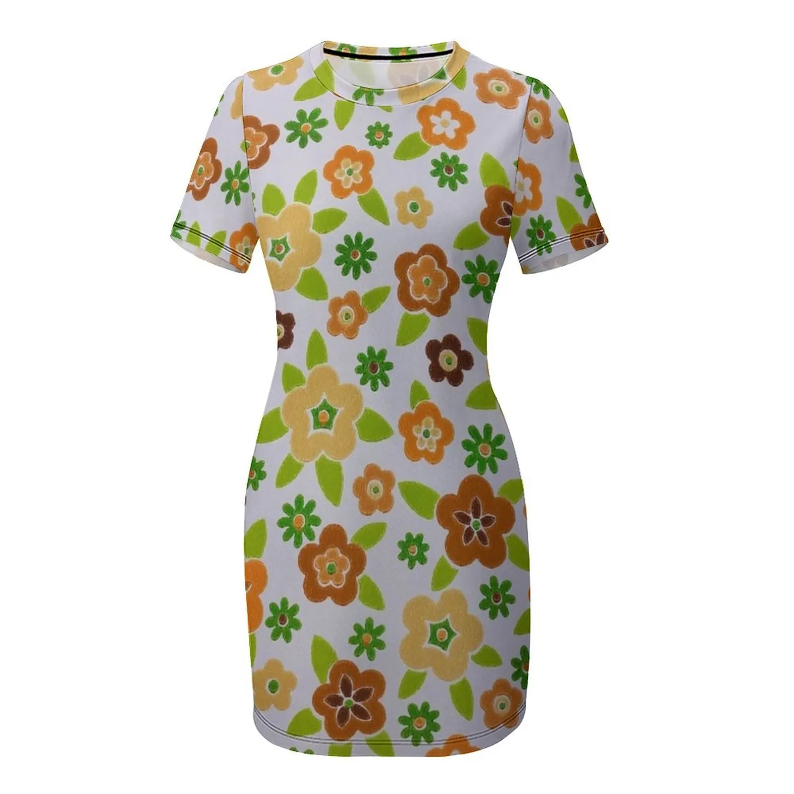 فستان قصير الأكمام بتصميم زهور - مراجعة Summer Clothing Online وسعره