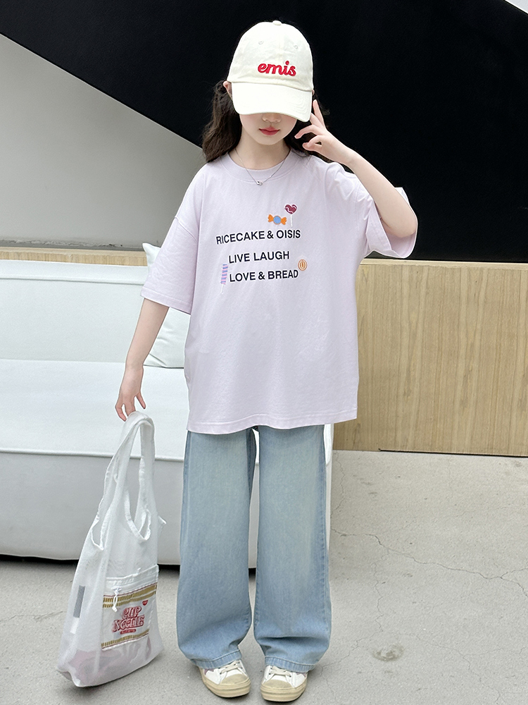 طقم صيفي للفتيات مكون من قطعتي - مراجعة Summer Clothing For Girls وسعره