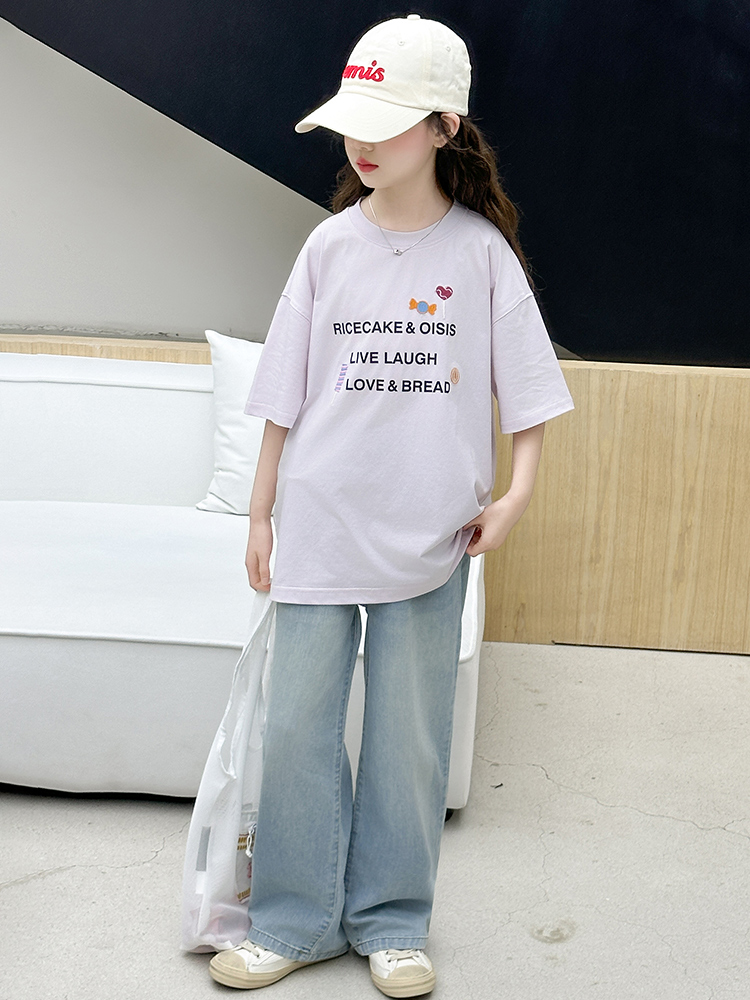 طقم صيفي للفتيات مكون من قطعتي - مراجعة Summer Clothing For Girls وسعره