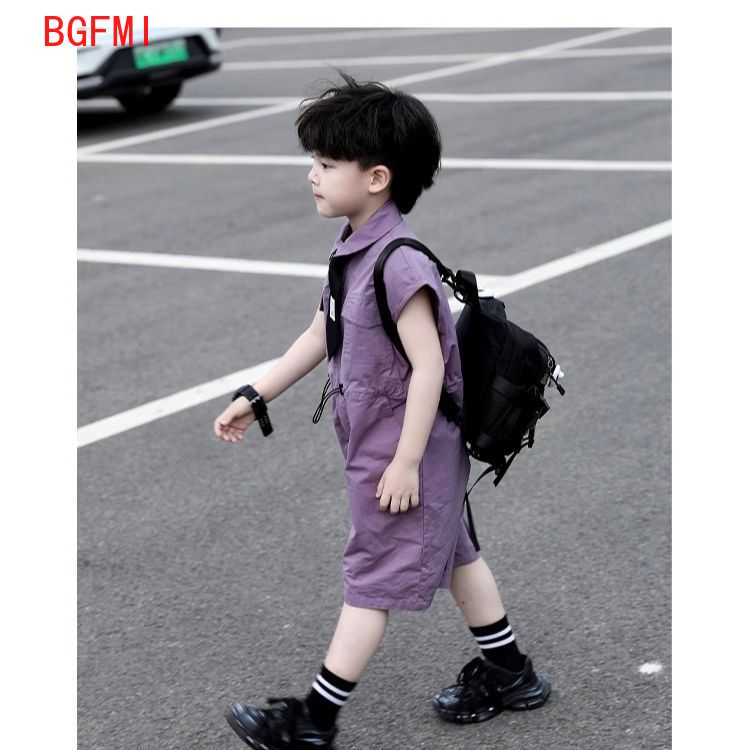 أطفال الصيف السراويل وزرة كابر - مراجعة Summer Clothing Baby Boy وسعره