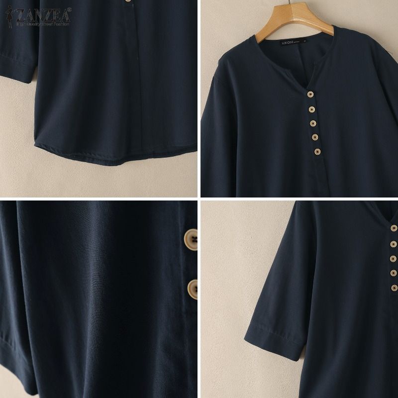 بلوزات نسائية كاجوال من القطن  - مراجعة Summer De Clothing وسعره