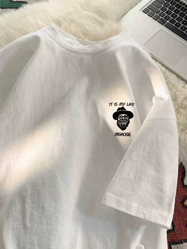 تي شيرت أمريكي الطراز فضفاض بأ - مراجعة Summer Clothing Outlet وسعره