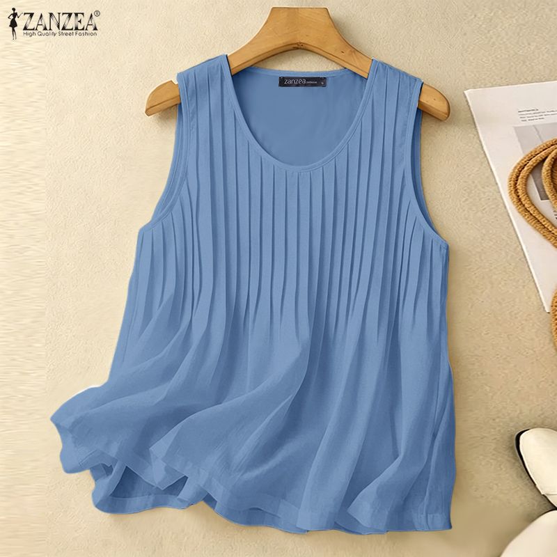 بلوزة نسائية صيفية من ZANZEA ب - مراجعة Summer Clothing For Plus Size Women وسعره