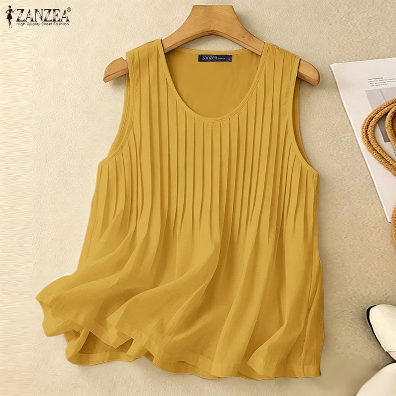 بلوزة نسائية صيفية من ZANZEA ب - مراجعة Summer Clothing For Plus Size Women وسعره