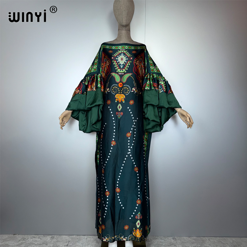 فستان سهرة أنيق بأكمام منتفخة  - مراجعة Summer Evenings Clothing وسعره