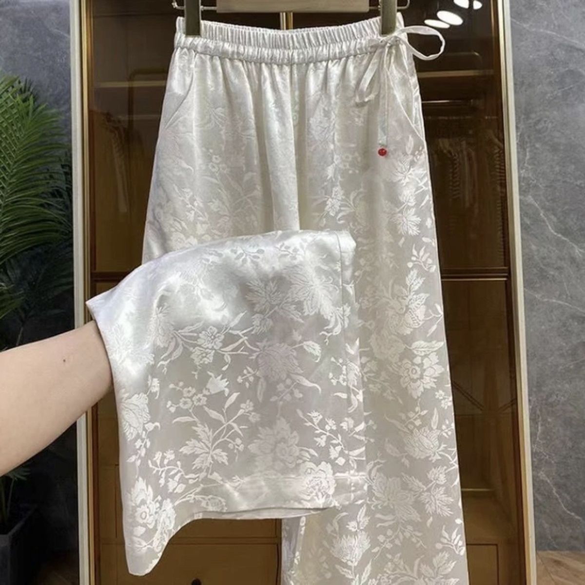بنطال بالازو عالي الخصر من الس - مراجعة Palazzo Pant Wide وسعره