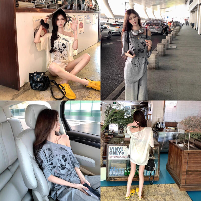 بلوزة واقية من الشمس بتصميم ها - مراجعة Off Shoulder Blouse وسعره