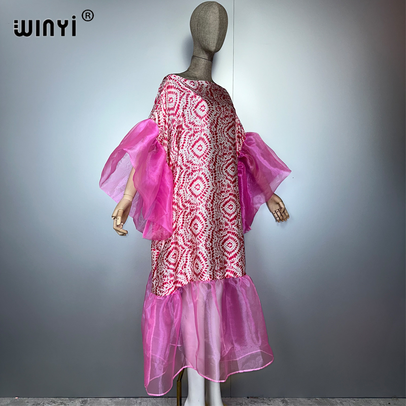 فستان سهرة صيفي بأكمام منتفخة  - مراجعة Summer Evenings Clothing وسعره