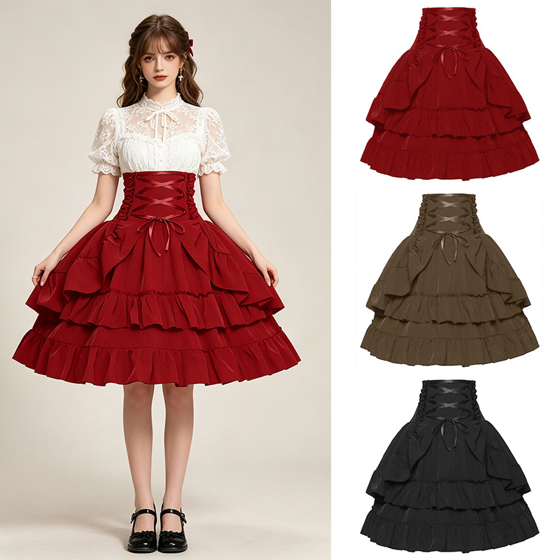 تنورة نسائية فيكتورية من القرو - مراجعة Summer Renaissance Clothing وسعره