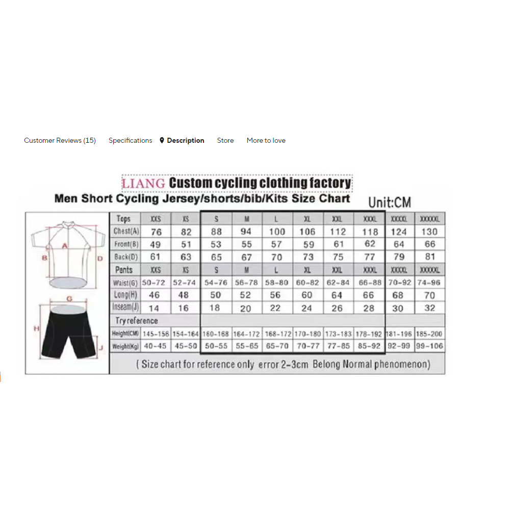 طقم قميص ركوب الدراجات لفريق ج - مراجعة Summer Clothing Australia وسعره