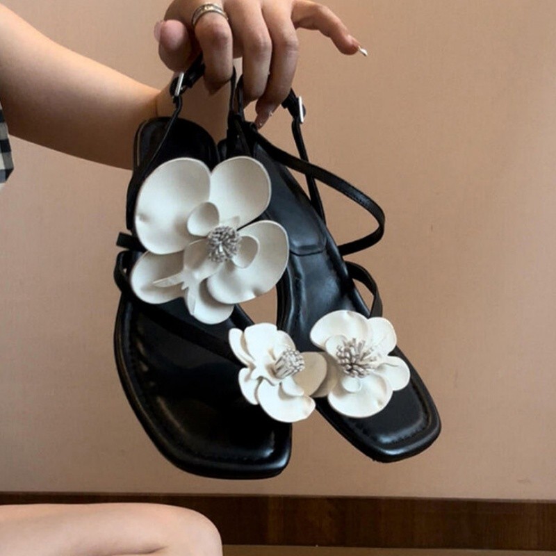 صنادل نسائية فاخرة جديدة بتصمي - مراجعة Summer Clothing Beach وسعره