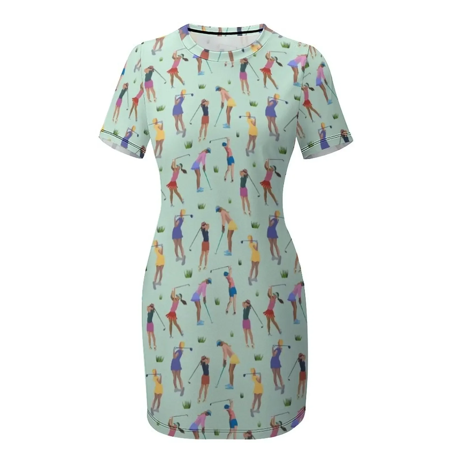 فستان قصير الأكمام للنساء بتصم - مراجعة Summer Clothing Online وسعره