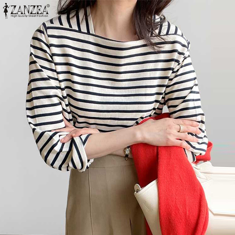 بلوزات نسائية كاجوال مخططة من  - مراجعة Summer De Clothing وسعره