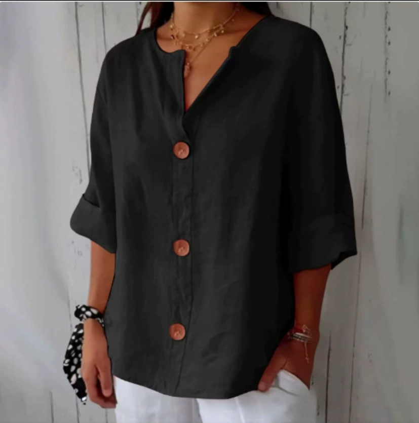 قميص فضفاض بمقاسات كبيرة للنسا - مراجعة Summer Clothing For Plus Size Women وسعره