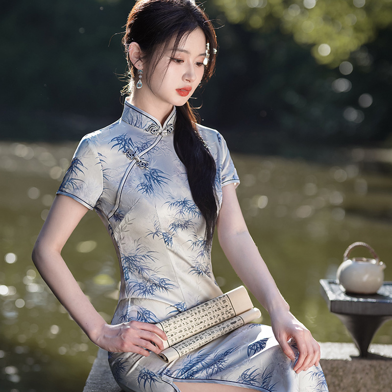 Yourqipao 2025 الصيف شيونغسام  - مراجعة Summer Evenings Clothing وسعره