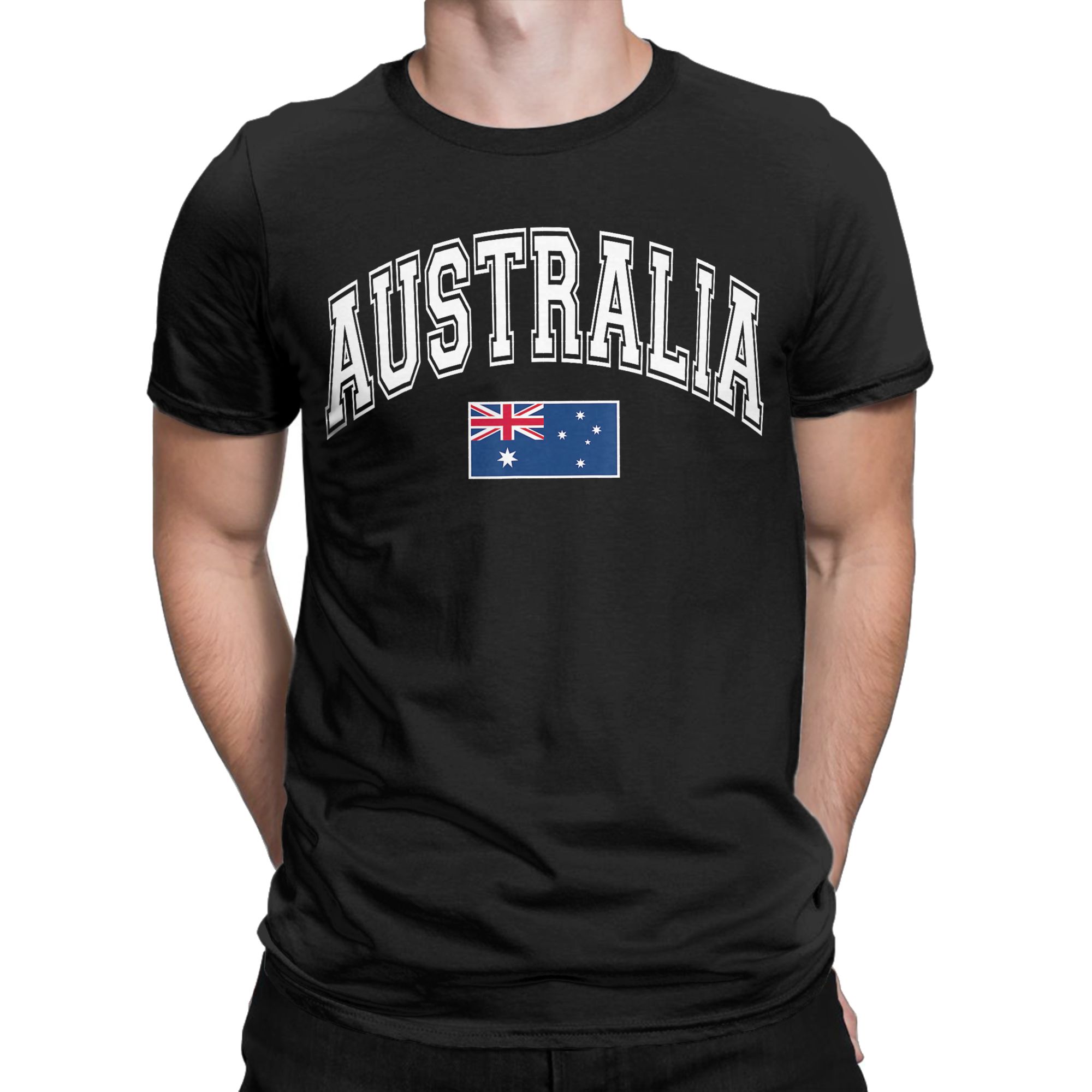 تي شيرت رجالي أسترالي بعلم أست - مراجعة Summer Clothing Australia وسعره