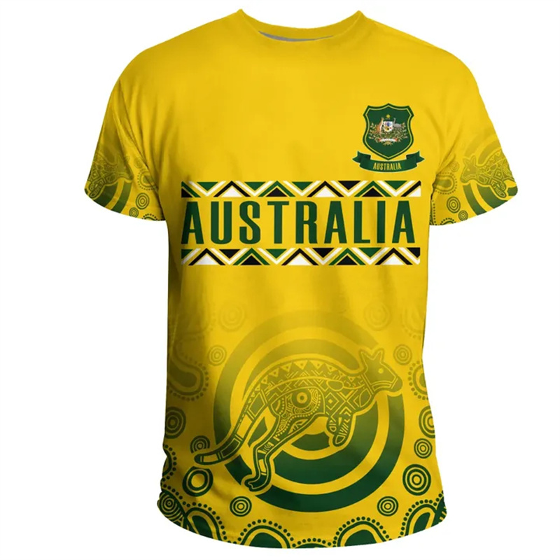 قمصان رجالية مطبوعة ثلاثية الأ - مراجعة Summer Clothing Australia وسعره