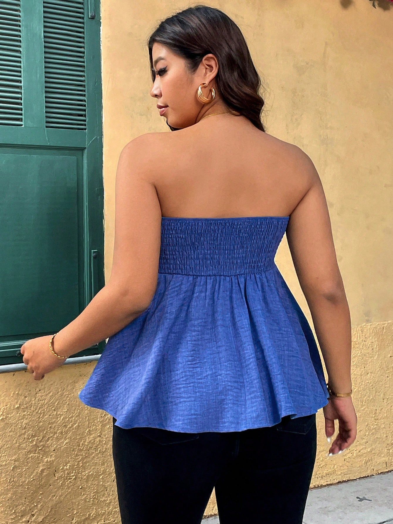بلوزة نسائية بمقاسات كبيرة بدو - مراجعة Summer Clothing For Plus Size Women وسعره